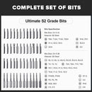 62-in-1 Mini Electric Screwdriver Set