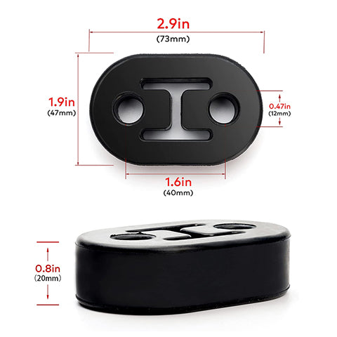 Universal Exhaust Rubber Hanger