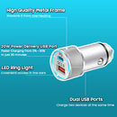 20W USB iPhone Car Charger (2-Pack)