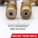 Brass MAPP/Propane Torch Set