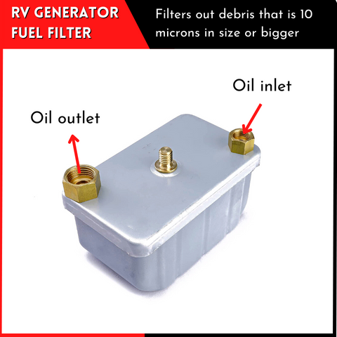 RV Generator Fuel Filter