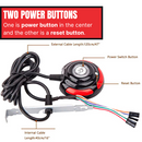 Computer Case Power Supply Reset HDD Button