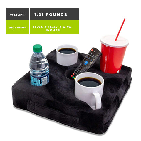 5 Cup Cozy Couch Caddy