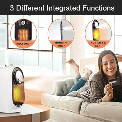 2-in-1 Indoor Heater And Humidifier