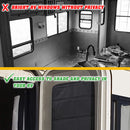 RV Blackout Door Window Cover