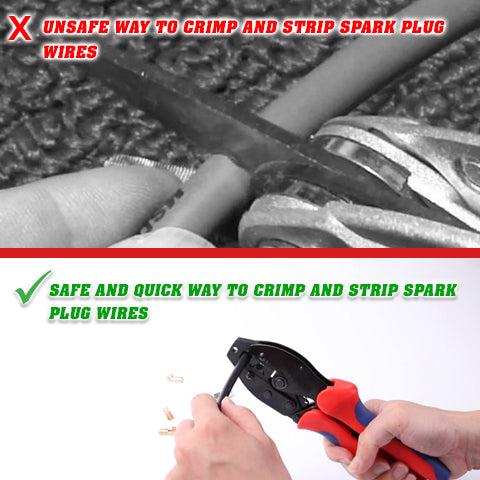 Spark Plug Wire Crimper Tool