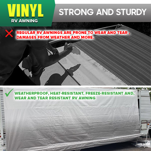 Vinyl RV Awning