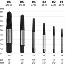 Bolt Screw Extractor Drill Bit Set