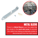 Computer Case Power Supply Reset HDD Button