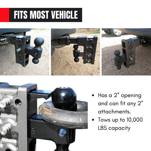 Heavy Duty Dual Receiver Hitch
