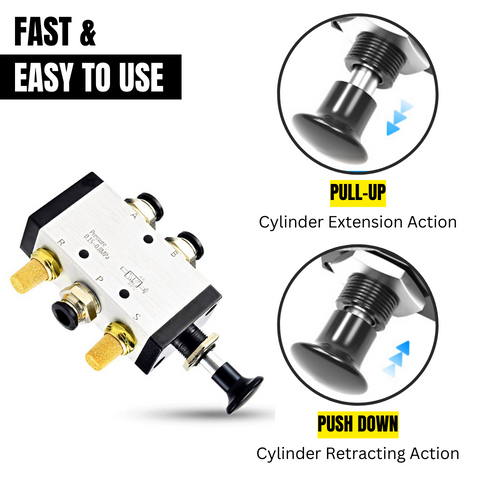 5-Way Air Solenoid Valve