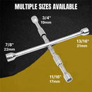 4-Way Foldable Cross Wrench