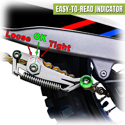 Motorcycle Chain Slack Adjuster Tool