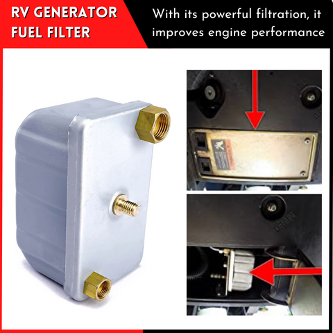 RV Generator Fuel Filter