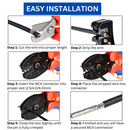 Solar Panel Wire Crimper Tool Kit