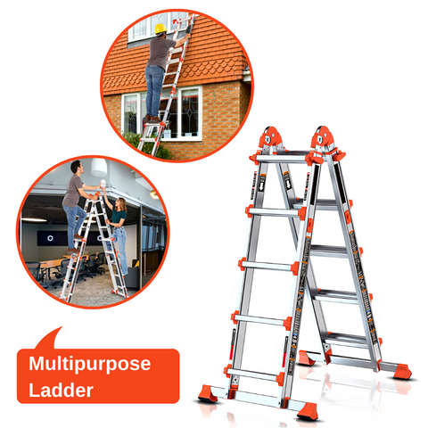 A-Frame Anti-Slip Multi-Position Ladder