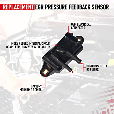 EGR Pressure Feedback Sensor