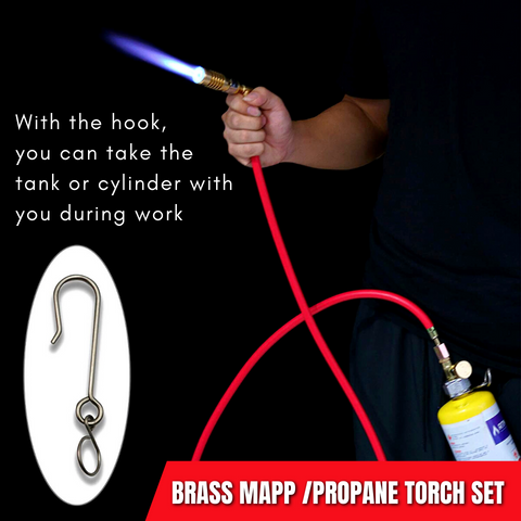 Brass MAPP/Propane Torch Set