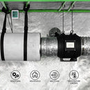 4-inch Inline Fan Complete Set