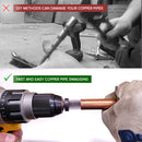 Copper Pipe Swaging Drill Bit Set