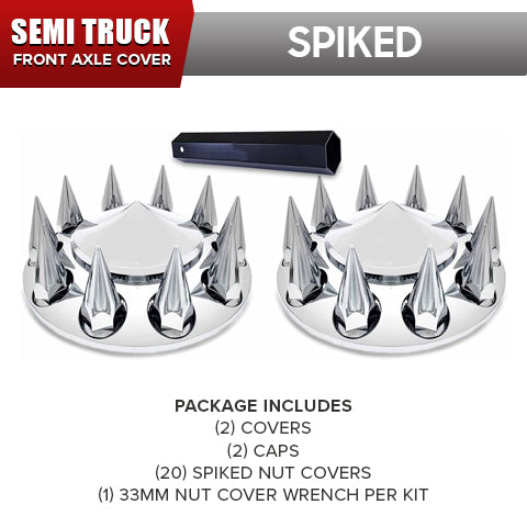 Semi Truck Front Axle Covers
