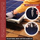 Solar Panel Mesh Critter Guard Kit