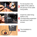 Computer Case Power Supply Reset HDD Button