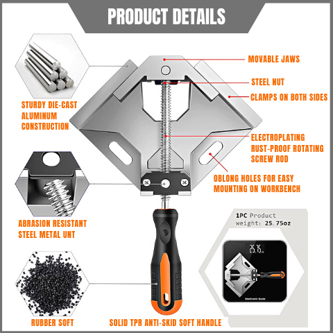 90 Degree Corner Clamps