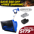 24V Cordless Snow Shovel Kit