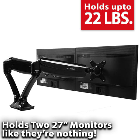 22lb Dual Monitor Mount