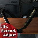 22lb Dual Monitor Mount