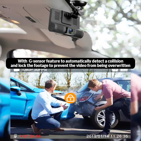 DVR Front & Rear Dashcam