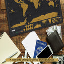 Deluxe Edition World Scratch Map