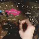 Deluxe Edition World Scratch Map