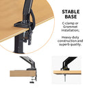 Desk Monitor Swivel Mount