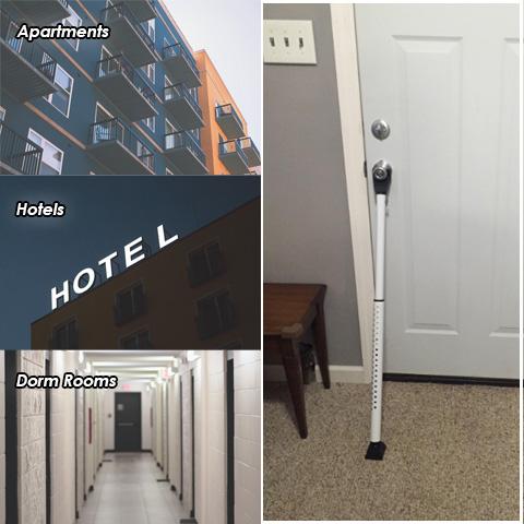 Dual Function Security Door Jammer (2-Pack)