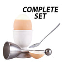 Egg Cracker Topper Set