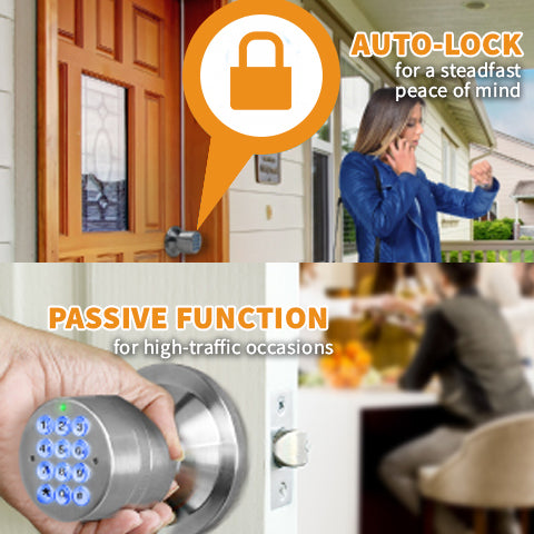 Electronic Keyless Smart Door Lock