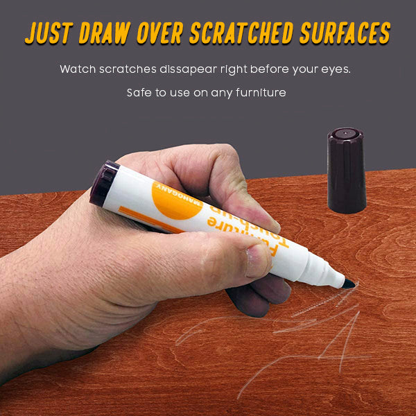 Just draw over scratched surfaces