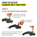 Compact Tool Sander Belt Machine