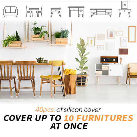 Furniture Silicon Protection Cover (40pcs.)