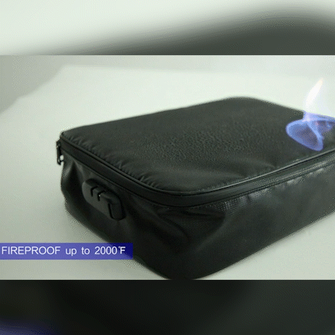 Fireproof Document Bag GIF