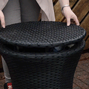 2-in-1 Convertible Patio Table