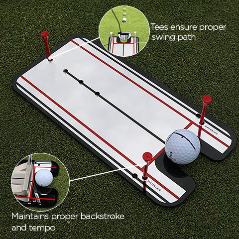 Tees of Golf Putting Alignment Mirror