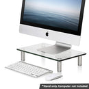 Glass Monitor Stand