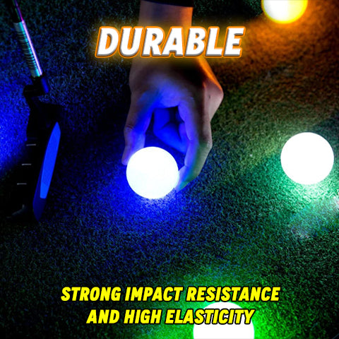 Durable Glow In The Dark LED Golf Balls