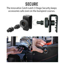 Golf Bag Latch-It Accessory is secure to use