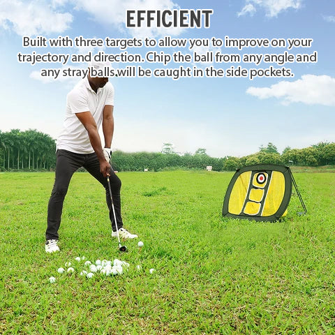 Efficient Golf Chipping Net