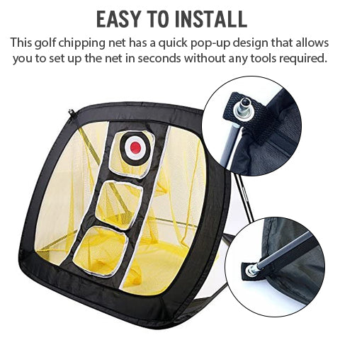 Easy to Install Golf Chipping Net
