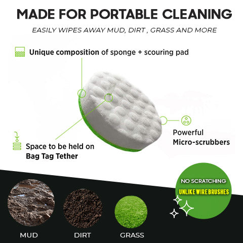 Golf Club Cleaner for portable cleaning